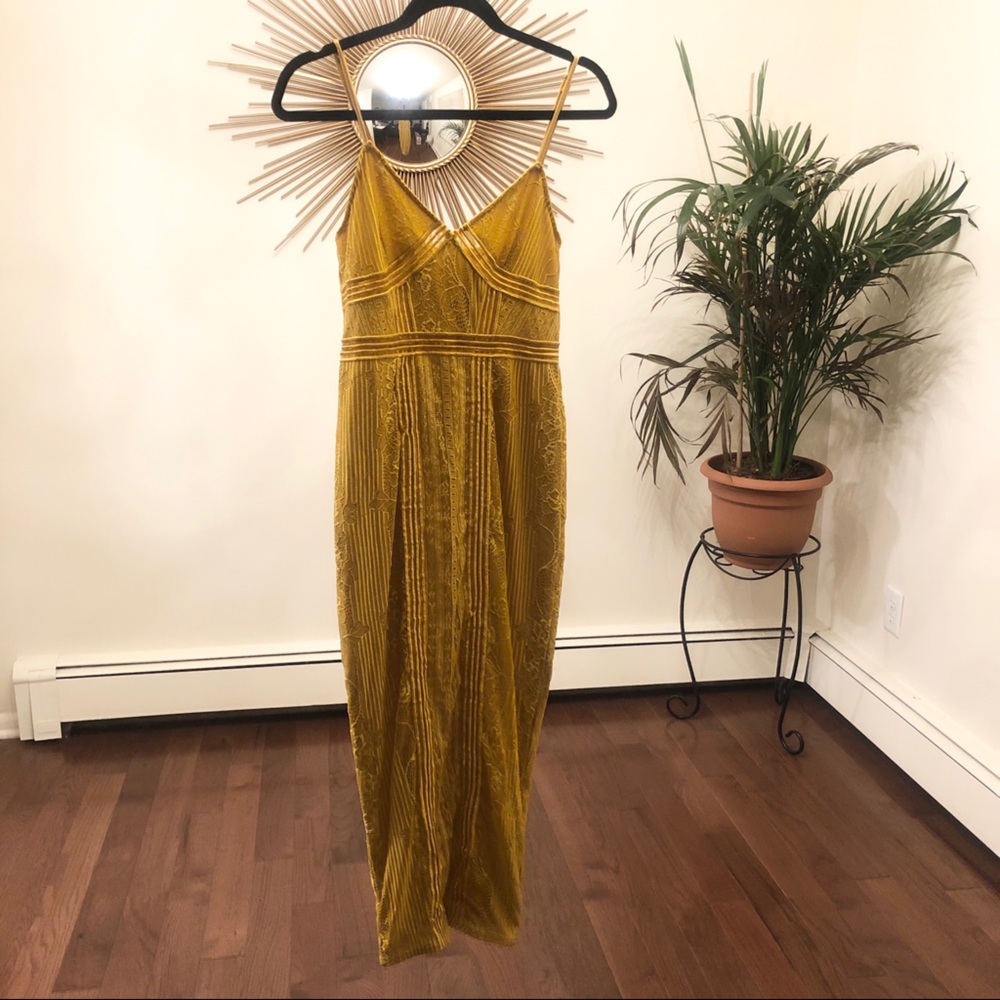 Mustard Midi Dress